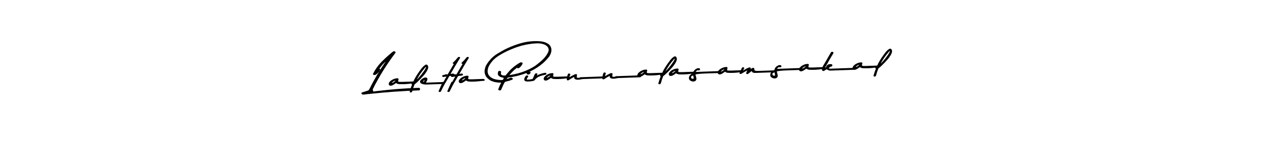 Design your own signature with our free online signature maker. With this signature software, you can create a handwritten (Asem Kandis PERSONAL USE) signature for name Laletta Pirannalasamsakal. Laletta Pirannalasamsakal signature style 9 images and pictures png