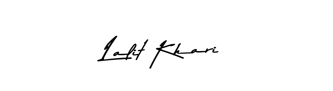 Make a short Lalit Khari signature style. Manage your documents anywhere anytime using Asem Kandis PERSONAL USE. Create and add eSignatures, submit forms, share and send files easily. Lalit Khari signature style 9 images and pictures png