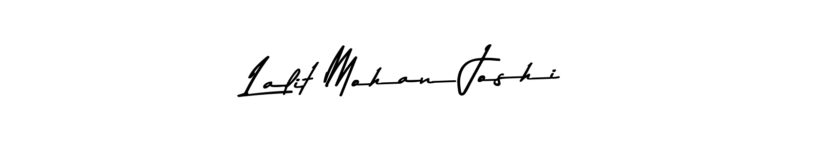 Also You can easily find your signature by using the search form. We will create Lalit Mohan Joshi name handwritten signature images for you free of cost using Asem Kandis PERSONAL USE sign style. Lalit Mohan Joshi signature style 9 images and pictures png