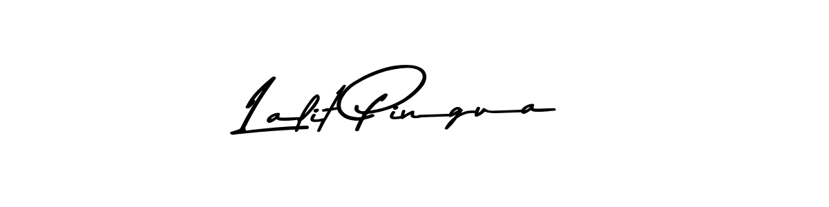 Use a signature maker to create a handwritten signature online. With this signature software, you can design (Asem Kandis PERSONAL USE) your own signature for name Lalit Pingua. Lalit Pingua signature style 9 images and pictures png