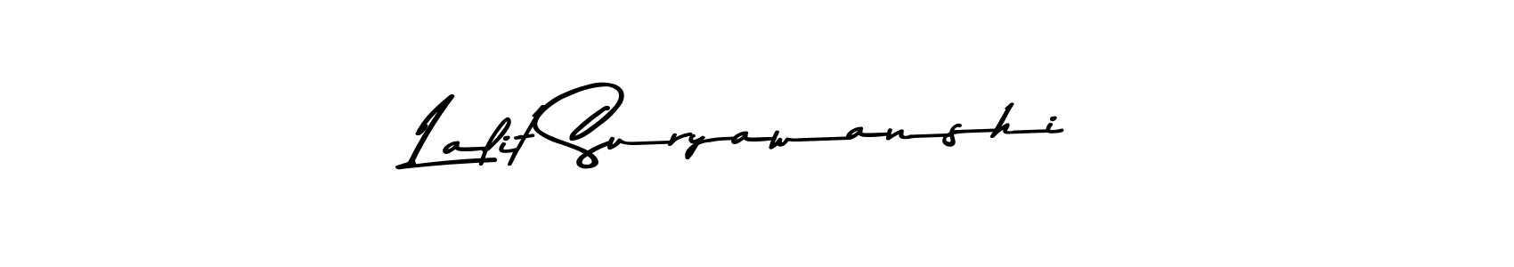 Make a beautiful signature design for name Lalit Suryawanshi. With this signature (Asem Kandis PERSONAL USE) style, you can create a handwritten signature for free. Lalit Suryawanshi signature style 9 images and pictures png