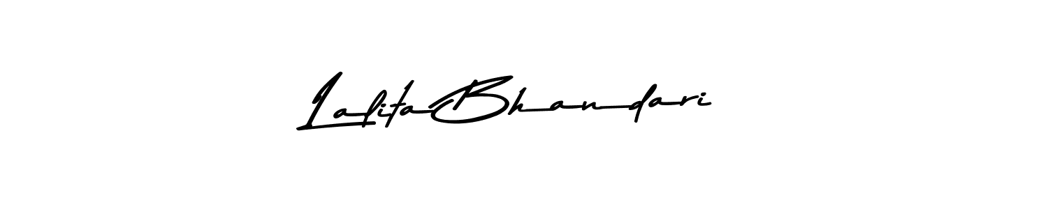 Once you've used our free online signature maker to create your best signature Asem Kandis PERSONAL USE style, it's time to enjoy all of the benefits that Lalita Bhandari name signing documents. Lalita Bhandari signature style 9 images and pictures png