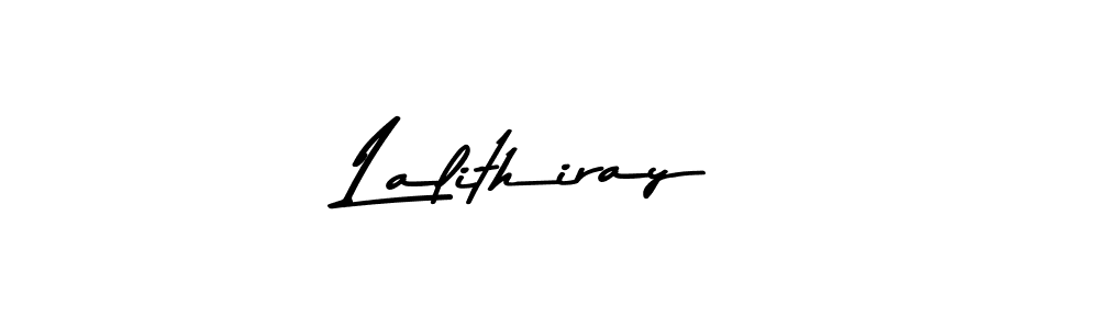 How to make Lalithiray signature? Asem Kandis PERSONAL USE is a professional autograph style. Create handwritten signature for Lalithiray name. Lalithiray signature style 9 images and pictures png