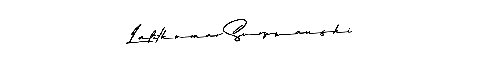 Make a beautiful signature design for name Lalitkumar Surywanshi. Use this online signature maker to create a handwritten signature for free. Lalitkumar Surywanshi signature style 9 images and pictures png