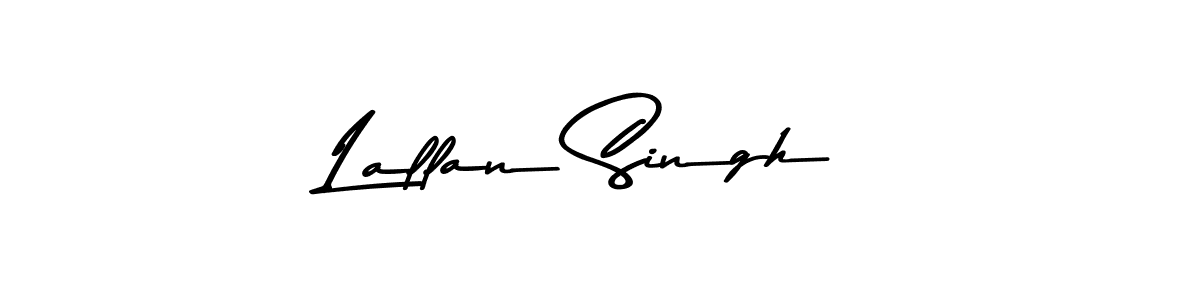 Use a signature maker to create a handwritten signature online. With this signature software, you can design (Asem Kandis PERSONAL USE) your own signature for name Lallan Singh. Lallan Singh signature style 9 images and pictures png