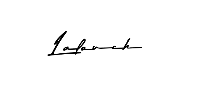 This is the best signature style for the Lalouch name. Also you like these signature font (Asem Kandis PERSONAL USE). Mix name signature. Lalouch signature style 9 images and pictures png