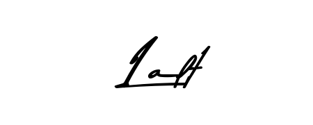 A timeless handwritten aesthetic for Lalt. The Asem Kandis PERSONAL USE font gives your signature a handcrafted feel with natural curves. Lalt signature style 9 images and pictures png