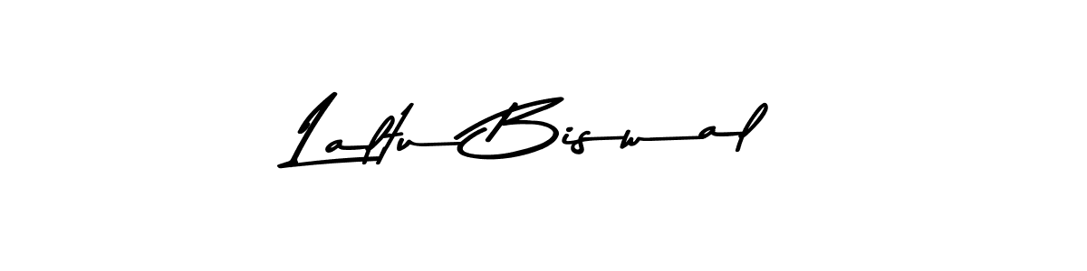 Also You can easily find your signature by using the search form. We will create Laltu Biswal name handwritten signature images for you free of cost using Asem Kandis PERSONAL USE sign style. Laltu Biswal signature style 9 images and pictures png