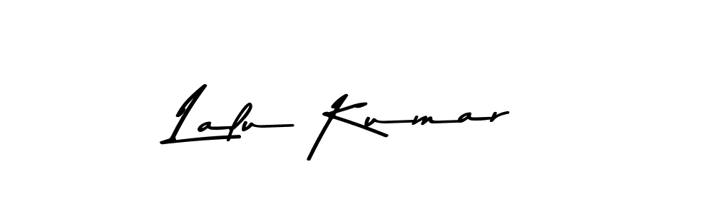 You should practise on your own different ways (Asem Kandis PERSONAL USE) to write your name (Lalu Kumar) in signature. don't let someone else do it for you. Lalu Kumar signature style 9 images and pictures png