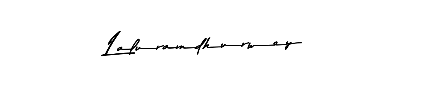 Also You can easily find your signature by using the search form. We will create Laluramdhurwey name handwritten signature images for you free of cost using Asem Kandis PERSONAL USE sign style. Laluramdhurwey signature style 9 images and pictures png