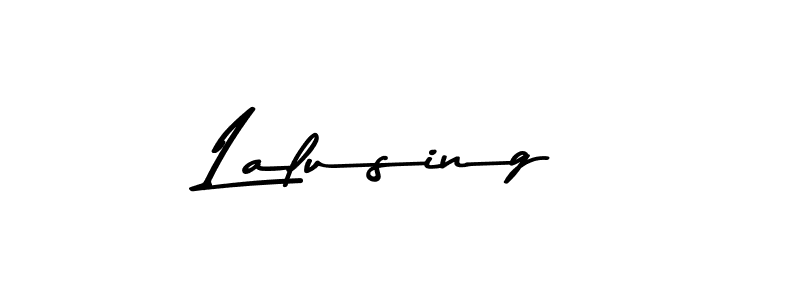 Make a beautiful signature design for name Lalusing. Use this online signature maker to create a handwritten signature for free. Lalusing signature style 9 images and pictures png