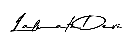 A timeless handwritten aesthetic for Lalwati Devi. The Asem Kandis PERSONAL USE font gives your signature a handcrafted feel with natural curves. Lalwati Devi signature style 9 images and pictures png