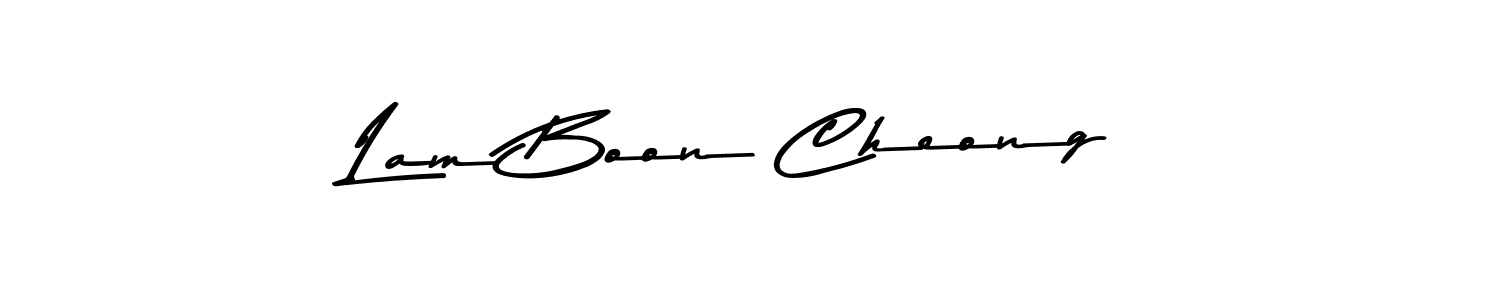 Lam Boon Cheong stylish signature style. Best Handwritten Sign (Asem Kandis PERSONAL USE) for my name. Handwritten Signature Collection Ideas for my name Lam Boon Cheong. Lam Boon Cheong signature style 9 images and pictures png