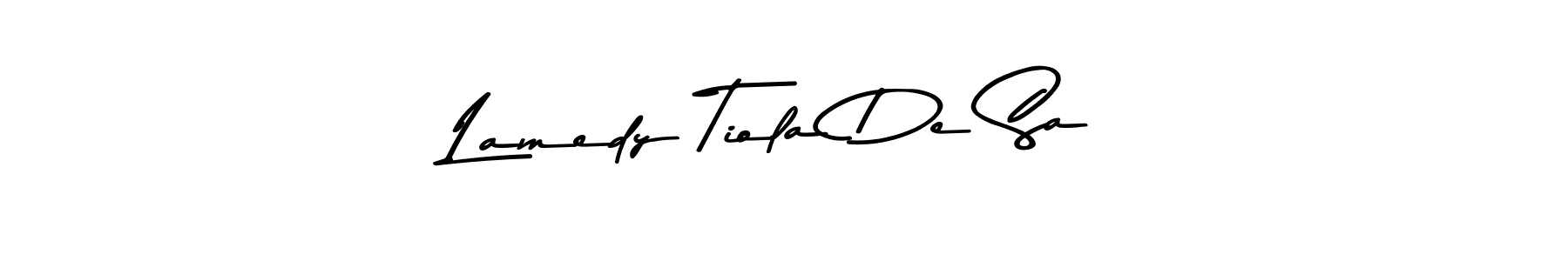 Also we have Lamedy Tiola De Sa name is the best signature style. Create professional handwritten signature collection using Asem Kandis PERSONAL USE autograph style. Lamedy Tiola De Sa signature style 9 images and pictures png