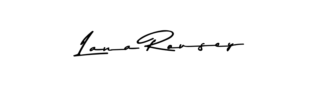 Design your own signature with our free online signature maker. With this signature software, you can create a handwritten (Asem Kandis PERSONAL USE) signature for name Lana Rousey. Lana Rousey signature style 9 images and pictures png