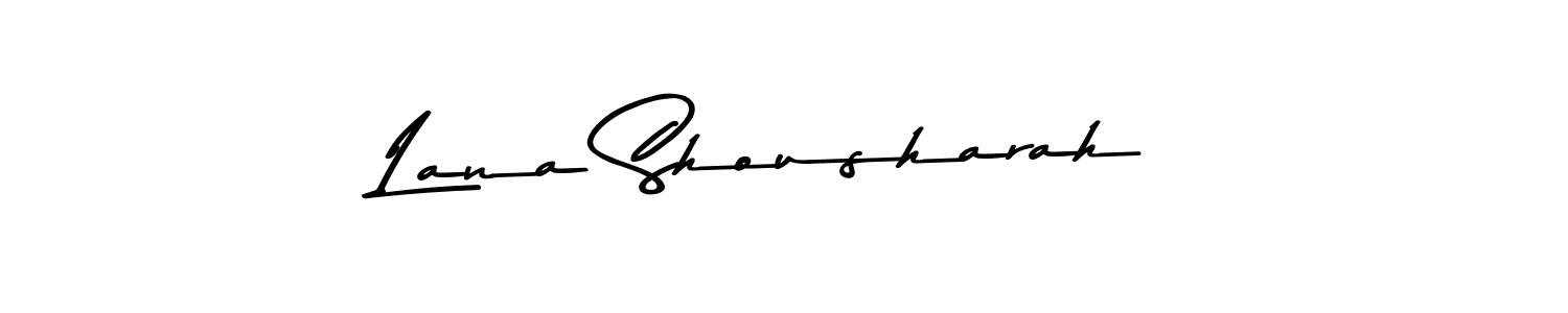 Here are the top 10 professional signature styles for the name Lana Shousharah. These are the best autograph styles you can use for your name. Lana Shousharah signature style 9 images and pictures png