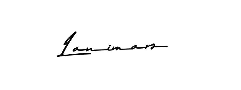 Create a beautiful signature design for name Lanimarz. With this signature (Asem Kandis PERSONAL USE) fonts, you can make a handwritten signature for free. Lanimarz signature style 9 images and pictures png