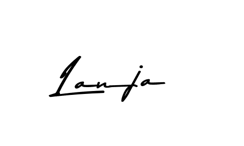 Best and Professional Signature Style for Lanja. Asem Kandis PERSONAL USE Best Signature Style Collection. Lanja signature style 9 images and pictures png