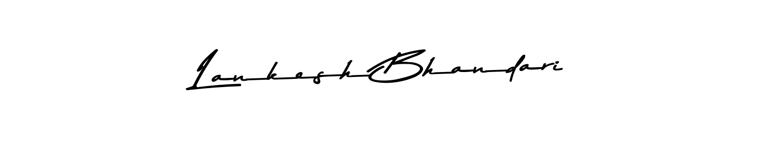 Make a beautiful signature design for name Lankesh Bhandari. Use this online signature maker to create a handwritten signature for free. Lankesh Bhandari signature style 9 images and pictures png