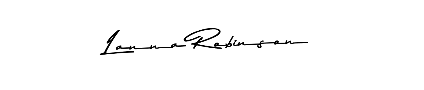 You should practise on your own different ways (Asem Kandis PERSONAL USE) to write your name (Lanna Robinson) in signature. don't let someone else do it for you. Lanna Robinson signature style 9 images and pictures png