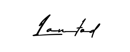 If you are searching for the best signature style for your name Lantod, here we have designed multiple signature styles using Asem Kandis PERSONAL USE. Lantod signature style 9 images and pictures png