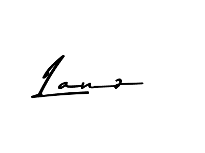 Also we have Lanz name is the best signature style. Create professional handwritten signature collection using Asem Kandis PERSONAL USE autograph style. Lanz signature style 9 images and pictures png