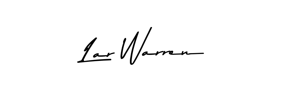 Use a signature maker to create a handwritten signature online. With this signature software, you can design (Asem Kandis PERSONAL USE) your own signature for name Lar Warren. Lar Warren signature style 9 images and pictures png