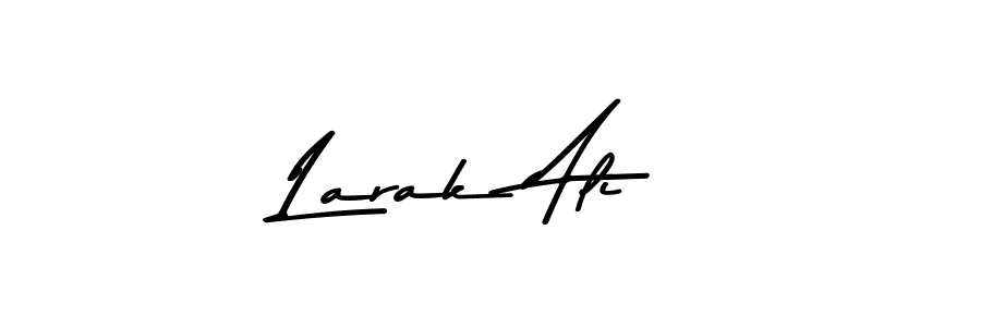 Here are the top 10 professional signature styles for the name Larak Ali. These are the best autograph styles you can use for your name. Larak Ali signature style 9 images and pictures png