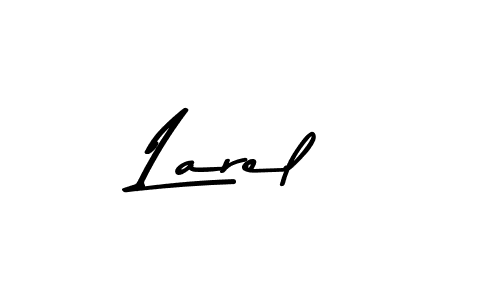 Also we have Larel name is the best signature style. Create professional handwritten signature collection using Asem Kandis PERSONAL USE autograph style. Larel signature style 9 images and pictures png