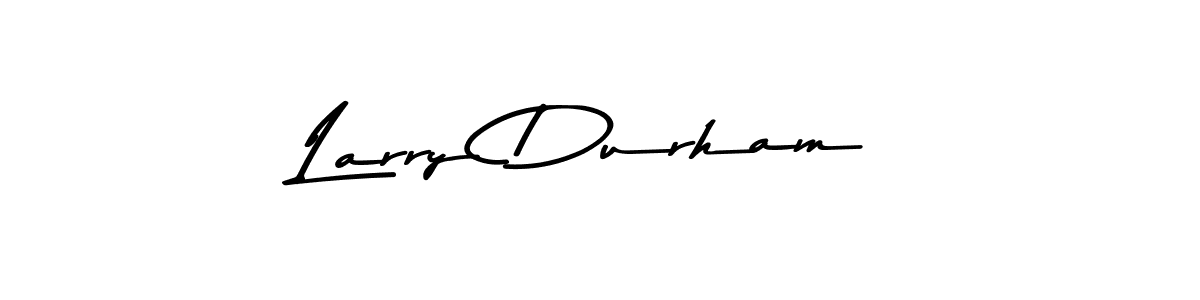 Larry Durham stylish signature style. Best Handwritten Sign (Asem Kandis PERSONAL USE) for my name. Handwritten Signature Collection Ideas for my name Larry Durham. Larry Durham signature style 9 images and pictures png