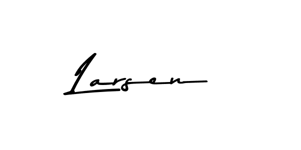 Asem Kandis PERSONAL USE is a professional signature style that is perfect for those who want to add a touch of class to their signature. It is also a great choice for those who want to make their signature more unique. Get Larsen name to fancy signature for free. Larsen signature style 9 images and pictures png