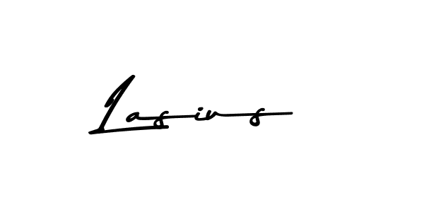 Asem Kandis PERSONAL USE is a professional signature style that is perfect for those who want to add a touch of class to their signature. It is also a great choice for those who want to make their signature more unique. Get Lasius name to fancy signature for free. Lasius signature style 9 images and pictures png