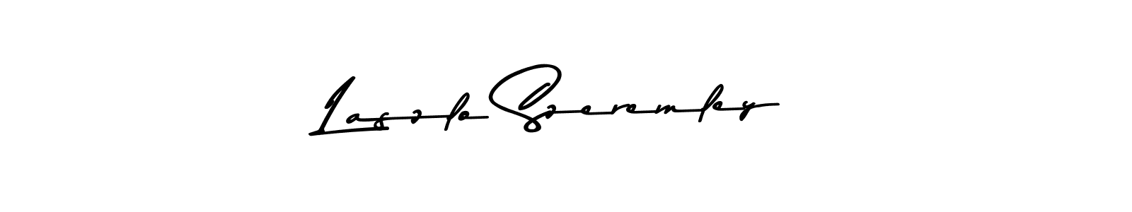 See photos of Laszlo Szeremley official signature by Spectra . Check more albums & portfolios. Read reviews & check more about Asem Kandis PERSONAL USE font. Laszlo Szeremley signature style 9 images and pictures png