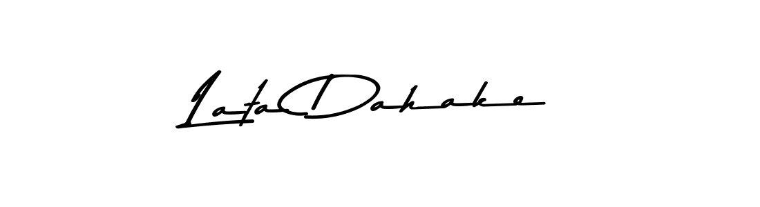 Best and Professional Signature Style for Lata Dahake. Asem Kandis PERSONAL USE Best Signature Style Collection. Lata Dahake signature style 9 images and pictures png