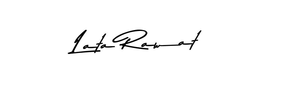Make a beautiful signature design for name Lata Rawat. Use this online signature maker to create a handwritten signature for free. Lata Rawat signature style 9 images and pictures png