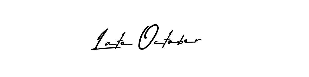 Late October stylish signature style. Best Handwritten Sign (Asem Kandis PERSONAL USE) for my name. Handwritten Signature Collection Ideas for my name Late October. Late October signature style 9 images and pictures png