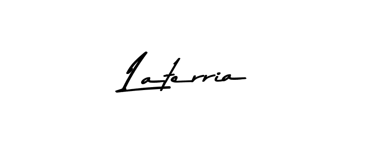 Also we have Laterria name is the best signature style. Create professional handwritten signature collection using Asem Kandis PERSONAL USE autograph style. Laterria signature style 9 images and pictures png