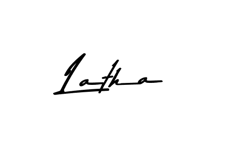 How to Draw Latha signature style? Asem Kandis PERSONAL USE is a latest design signature styles for name Latha. Latha signature style 9 images and pictures png