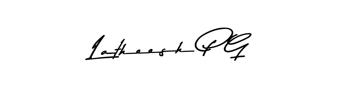 Here are the top 10 professional signature styles for the name Latheesh P G. These are the best autograph styles you can use for your name. Latheesh P G signature style 9 images and pictures png