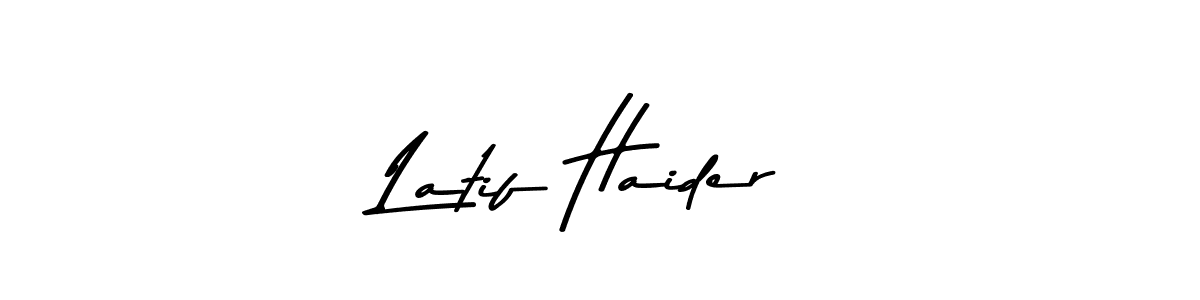 Asem Kandis PERSONAL USE is a professional signature style that is perfect for those who want to add a touch of class to their signature. It is also a great choice for those who want to make their signature more unique. Get Latif Haider name to fancy signature for free. Latif Haider signature style 9 images and pictures png