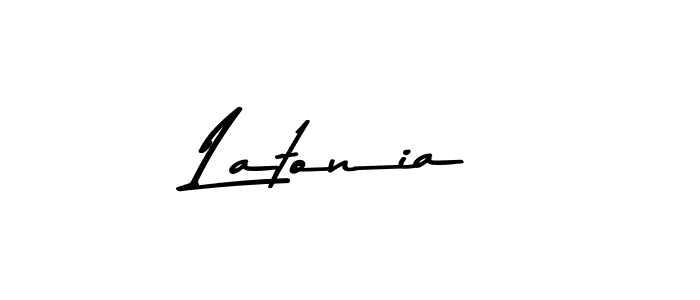 Also we have Latonia name is the best signature style. Create professional handwritten signature collection using Asem Kandis PERSONAL USE autograph style. Latonia signature style 9 images and pictures png