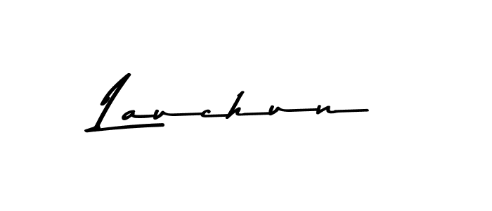 Once you've used our free online signature maker to create your best signature Asem Kandis PERSONAL USE style, it's time to enjoy all of the benefits that Lauchun name signing documents. Lauchun signature style 9 images and pictures png