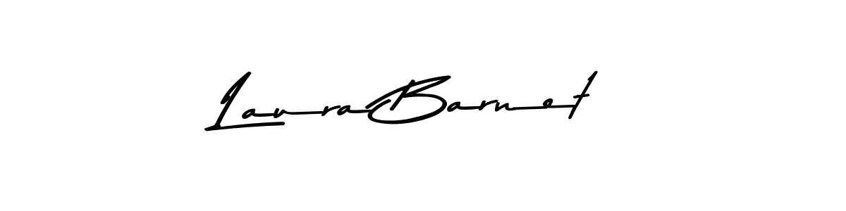 Design your own signature with our free online signature maker. With this signature software, you can create a handwritten (Asem Kandis PERSONAL USE) signature for name Laura Barnet. Laura Barnet signature style 9 images and pictures png