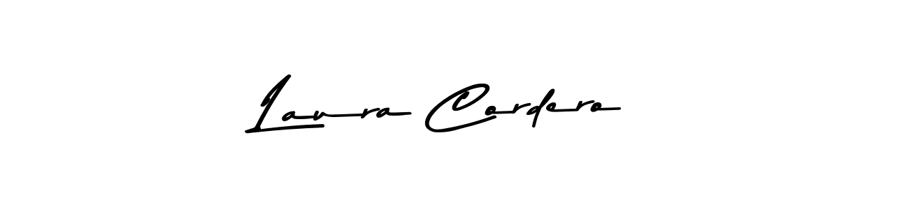 Use a signature maker to create a handwritten signature online. With this signature software, you can design (Asem Kandis PERSONAL USE) your own signature for name Laura Cordero. Laura Cordero signature style 9 images and pictures png