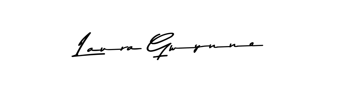 Laura Gwynne stylish signature style. Best Handwritten Sign (Asem Kandis PERSONAL USE) for my name. Handwritten Signature Collection Ideas for my name Laura Gwynne. Laura Gwynne signature style 9 images and pictures png