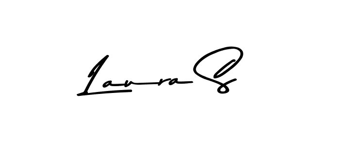 Design your own signature with our free online signature maker. With this signature software, you can create a handwritten (Asem Kandis PERSONAL USE) signature for name Laura S. Laura S signature style 9 images and pictures png