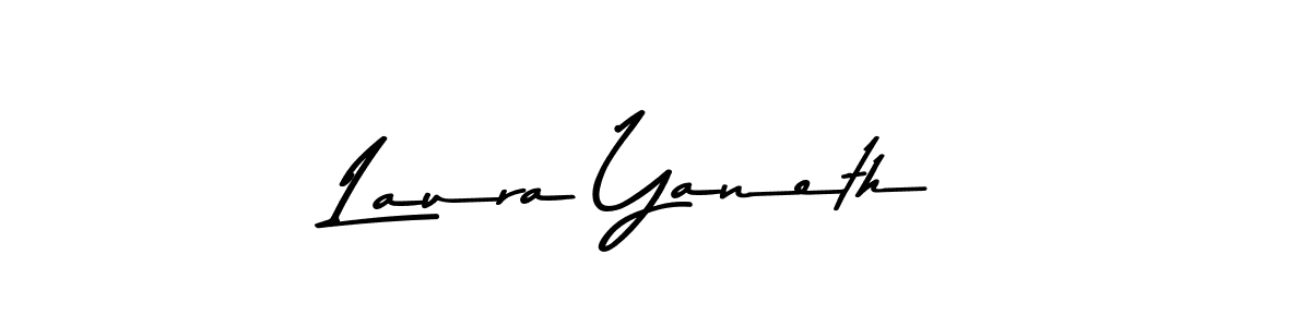 Use a signature maker to create a handwritten signature online. With this signature software, you can design (Asem Kandis PERSONAL USE) your own signature for name Laura Yaneth. Laura Yaneth signature style 9 images and pictures png