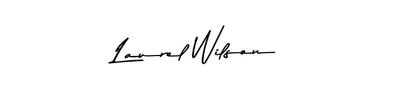Laurel Wilson stylish signature style. Best Handwritten Sign (Asem Kandis PERSONAL USE) for my name. Handwritten Signature Collection Ideas for my name Laurel Wilson. Laurel Wilson signature style 9 images and pictures png