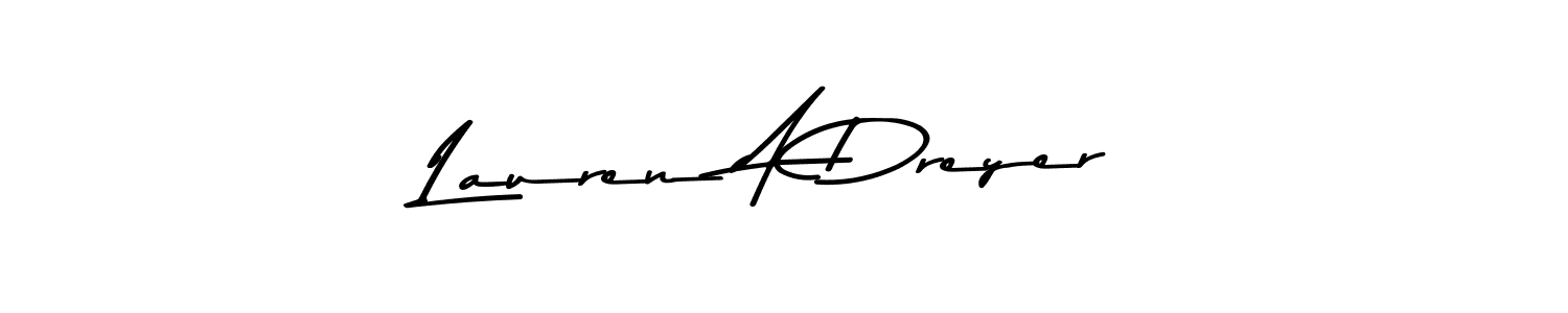 Also we have Lauren A Dreyer name is the best signature style. Create professional handwritten signature collection using Asem Kandis PERSONAL USE autograph style. Lauren A Dreyer signature style 9 images and pictures png