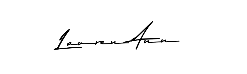 Make a beautiful signature design for name Lauren Ann. With this signature (Asem Kandis PERSONAL USE) style, you can create a handwritten signature for free. Lauren Ann signature style 9 images and pictures png